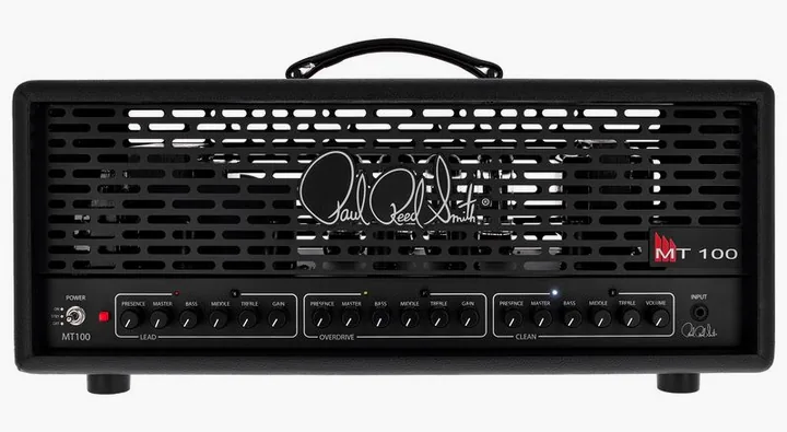 PRS MT 100, retro con le prese di collegamento