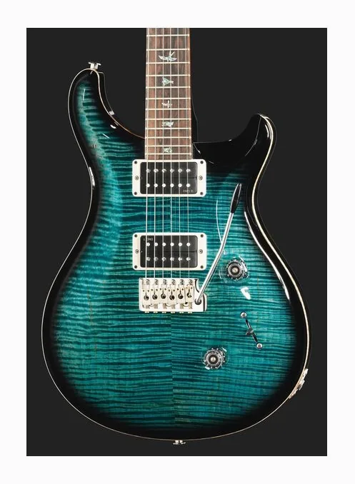 PRS 40th Anniv. Custom 24 SuZ #2, curve del body viste dall'alto