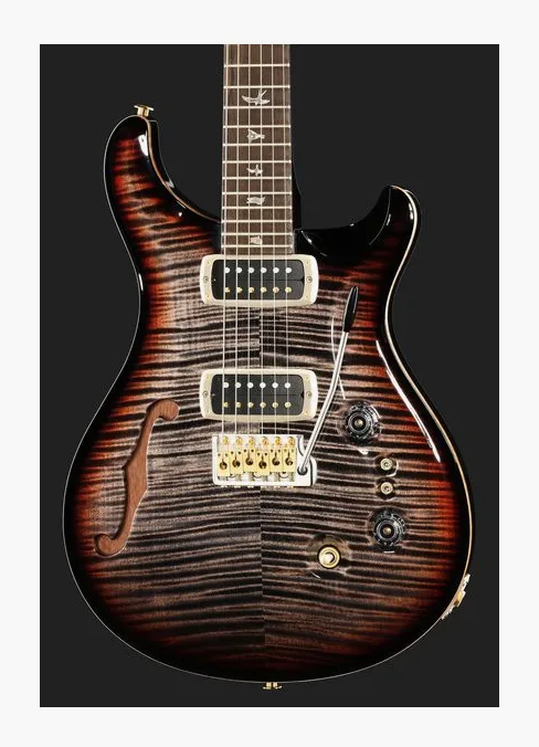 PRS 40th Custom 24-08 Semi TCB, selettore pickup e jack di uscita