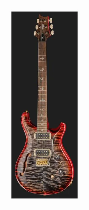 PRS 40th Custom 24-08 Semi CCBurst, corpo e verniciatura in primo piano
