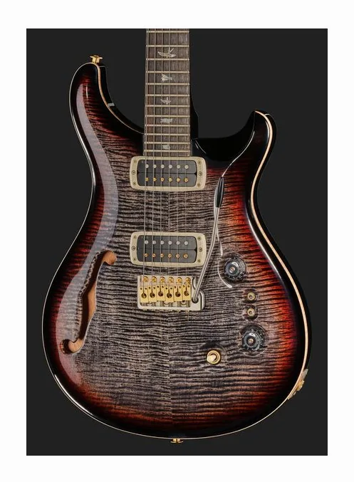 PRS 40th Custom 24-08 Semi Ltd TCB, paletta con meccaniche e logo