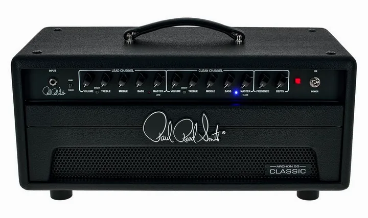 PRS Archon Classic 50 Head, retro con le prese di collegamento