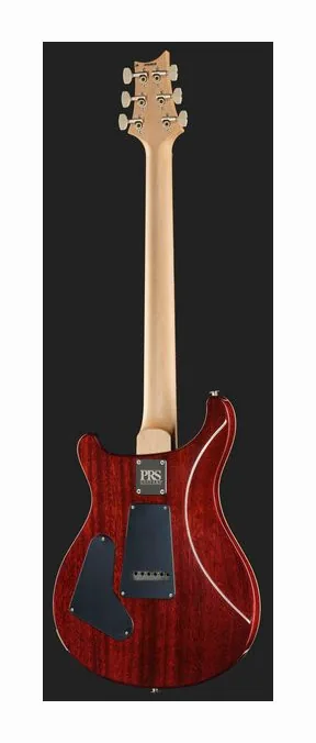 PRS CE 24 Fire Red Burst, paletta con meccaniche e logo