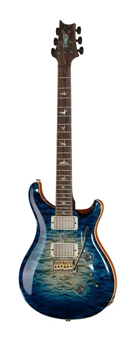 PRS Cu24 PS Sage Dragons Breath fotografato frontalmente
