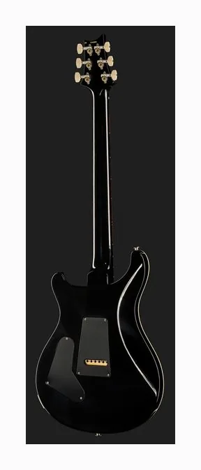 PRS Custom 24/08 Charcoal Burst, curve del body viste dall'alto
