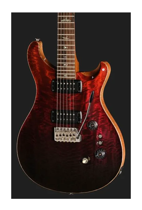 PRS Custom 24-08 Mango LTD FR/GB, curve del body viste dall'alto