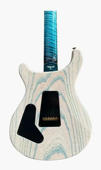 PRS Custom 24/08 PS Sub Zero Glow, curve del body viste dall'alto