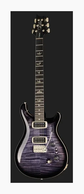 PRS Custom 24/08 Purple Mist, corpo e verniciatura in primo piano