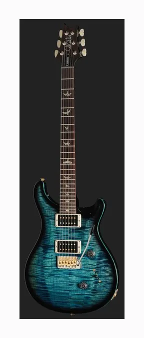 PRS Custom 24 10 Top Cobalt SB, pickup e manopole dei controlli