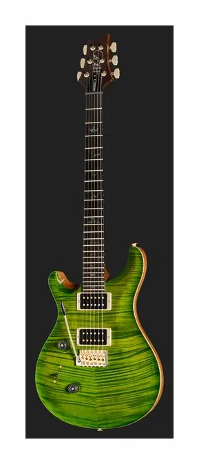PRS Custom 24 LH Wood Library ER, paletta con meccaniche e logo