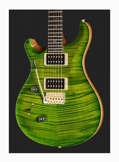 PRS Custom 24 LH Wood Library ER, selettore pickup e jack di uscita