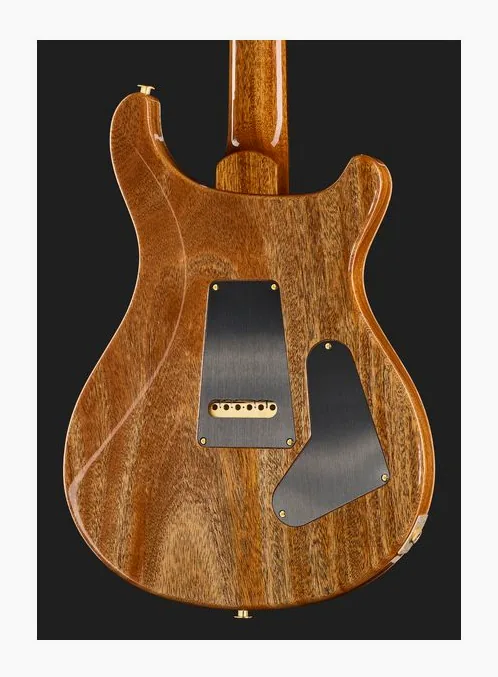 PRS Custom 24 LH Wood Library ER, curve del body viste dall'alto