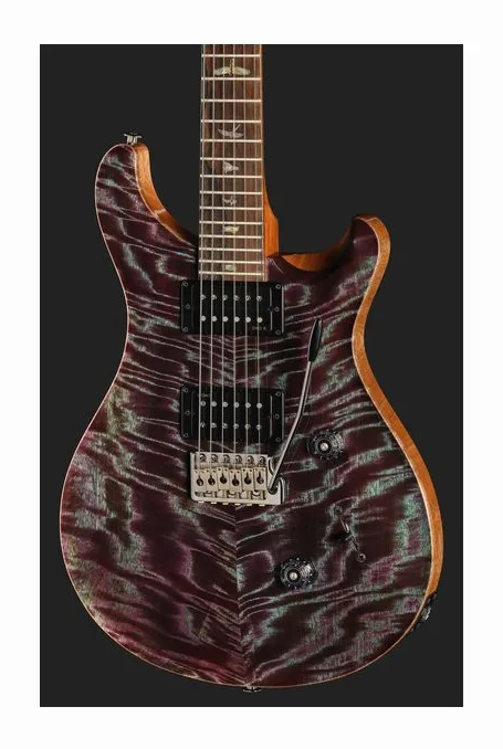 PRS Custom 24 Mango LTD Violet, profilo laterale del corpo