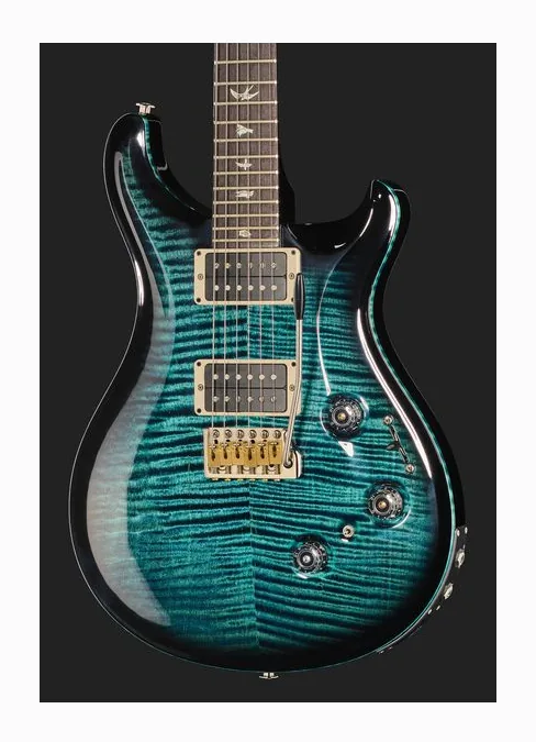 PRS Custom 24 Piezo Cobalt SB, pickup e manopole dei controlli