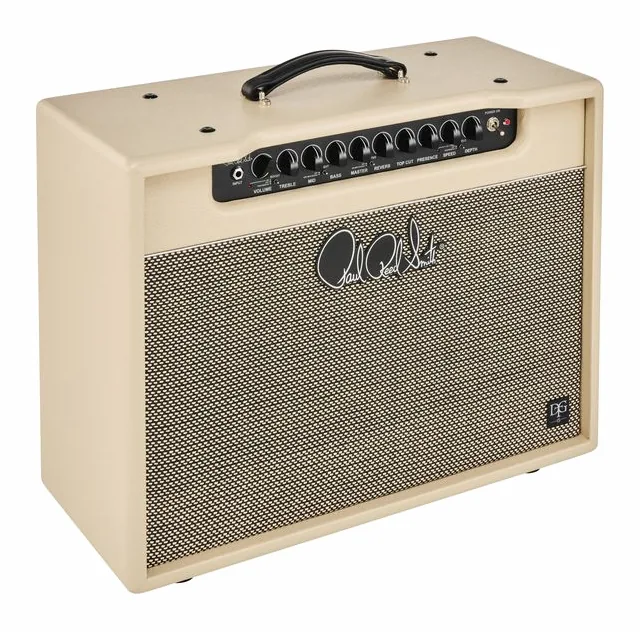PRS DGT 15 Combo, logo e finiture del pannello frontale