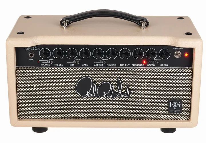 PRS DGT 15 Head, vista dall'alto della testata