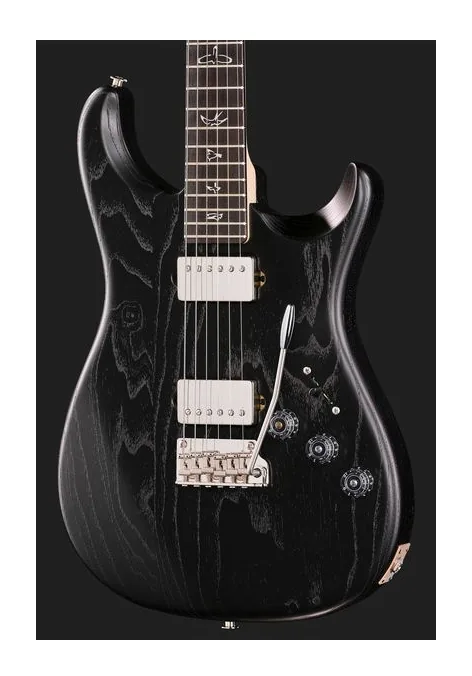 PRS Fiore HH Satin Black Hyacinth, corpo e verniciatura in primo piano