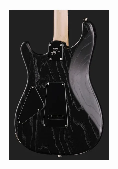PRS Fiore HH Satin Black Hyacinth, profilo laterale del corpo
