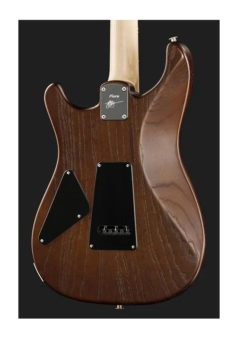 PRS Fiore HH Satin Sunflower, curve del body viste dall'alto
