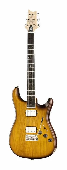 PRS Fiore HH Satin Sunflower fotografato frontalmente