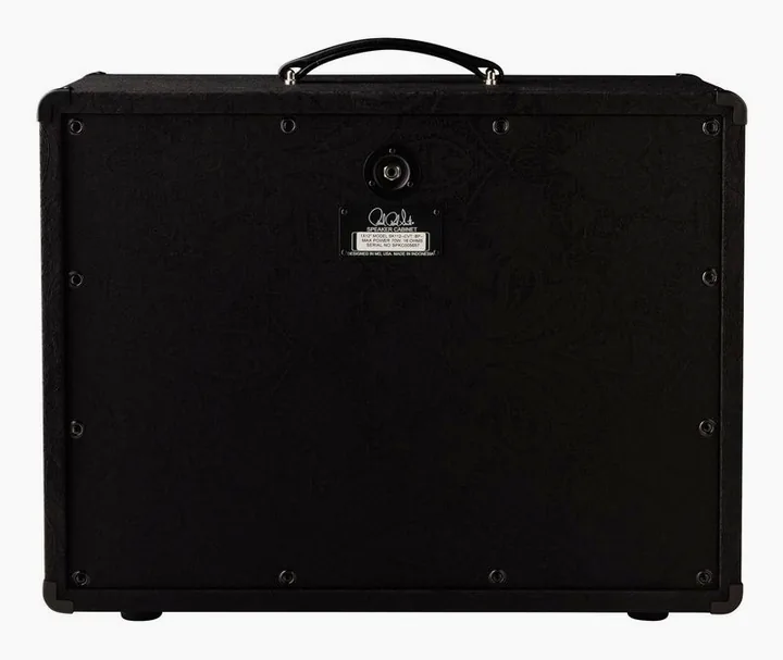 PRS HDRX Cabinet 1x12 LTD Paisley, logo e finiture del pannello frontale