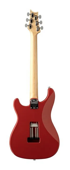 PRS JM Silver Sky Defender LTD PR, corpo e verniciatura in primo piano