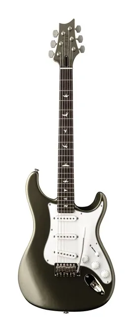 PRS JM Silver Sky Defender LTD WG fotografato frontalmente