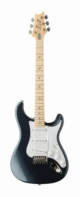 PRS JM Silver Sky Maple VB in primo piano frontale