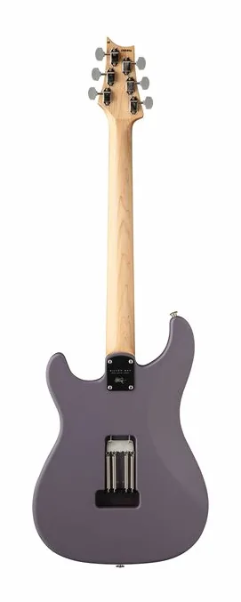 PRS JM Silver Sky RW Black Plum, curve del body viste dall'alto