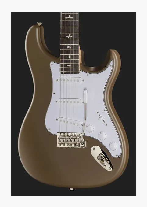 PRS JM Silver Sky RW Mojave Brown, corpo e verniciatura in primo piano