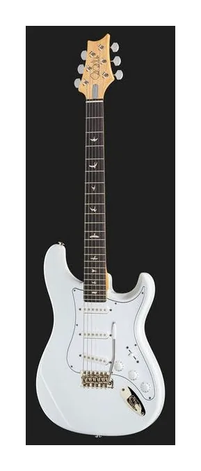 PRS John Mayer Silver Sky Frost, curve del body viste dall'alto