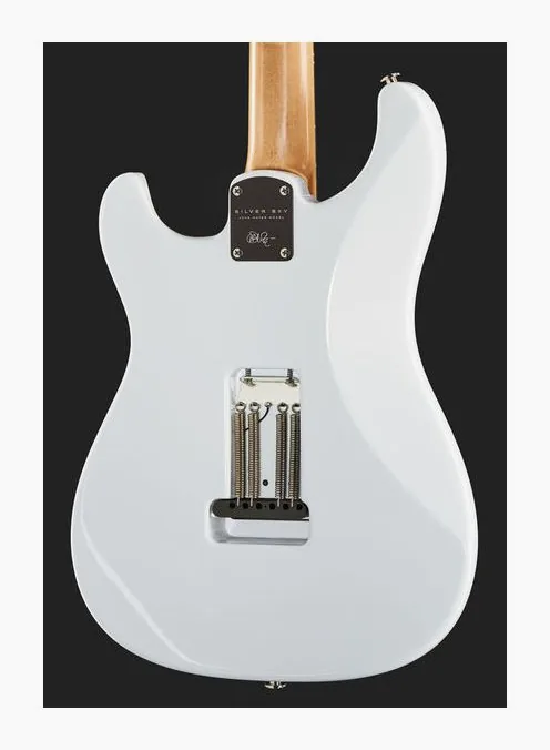 PRS John Mayer Silver Sky Frost, paletta con meccaniche e logo