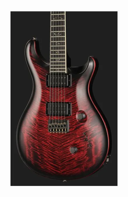 PRS Mark Holcomb Fire Smokeburst, manico e tastiera visti di lato