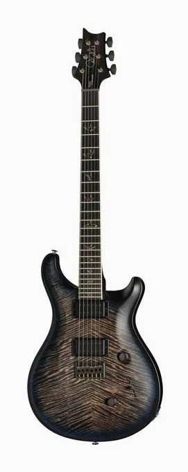 PRS Mark Holcomb WA Blue Burst fotografato frontalmente