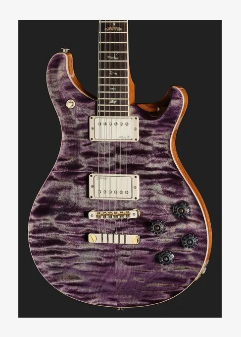 PRS McCarty 594 Aurora Borealis, corpo e verniciatura in primo piano