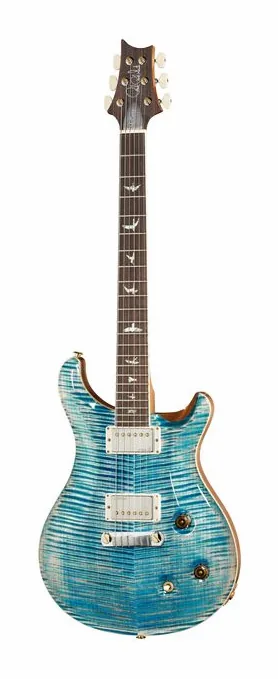PRS McCarty FBJ MCIII 10 Top inquadrato di fronte su sfondo neutro