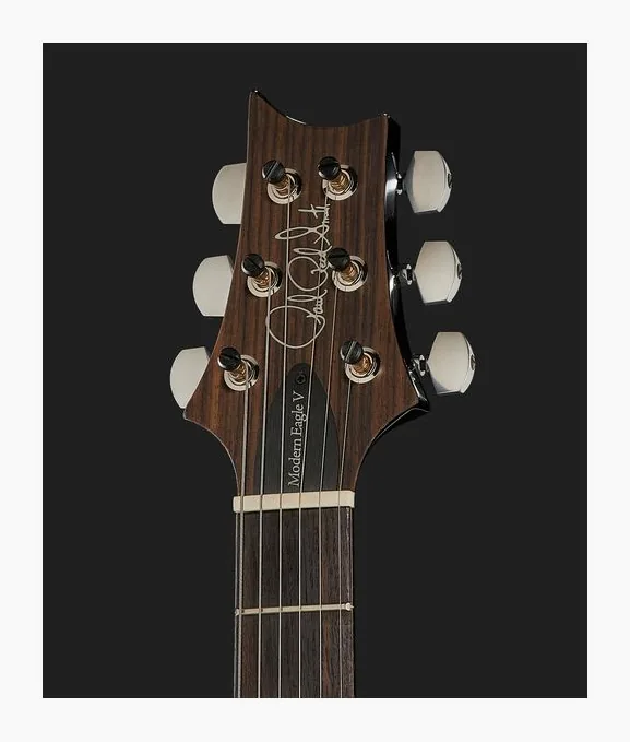 PRS Modern Eagle V BW, corpo e verniciatura in primo piano
