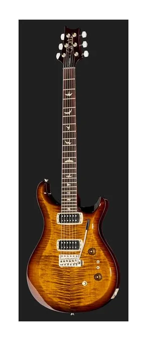 PRS S2 Custom 24-08 Black Amber, curve del body viste dall'alto