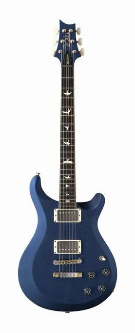 PRS S2 McCarty 594 Thinline MM inquadrato di fronte su sfondo neutro