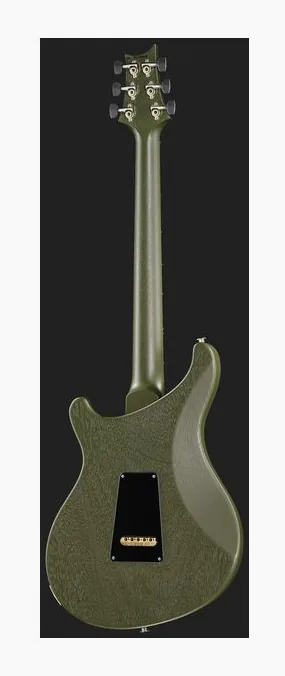 PRS S2 Vela Satin HHT Macha Green, profilo laterale del corpo