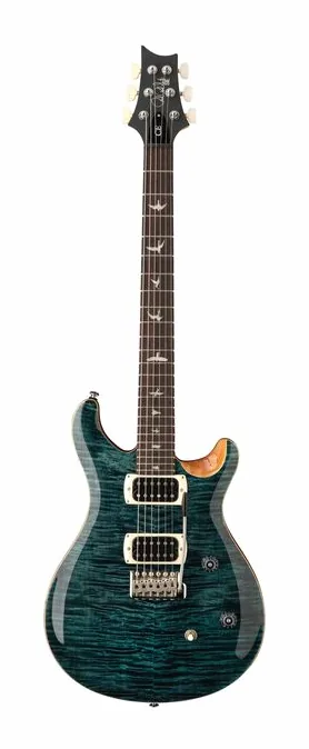 PRS SE CE 24 Slate Blue in primo piano frontale