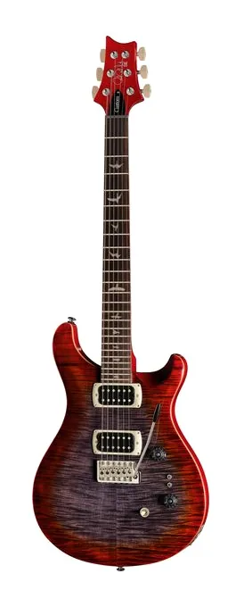 PRS SE Custom 24-08 CG inquadrato di fronte su sfondo neutro