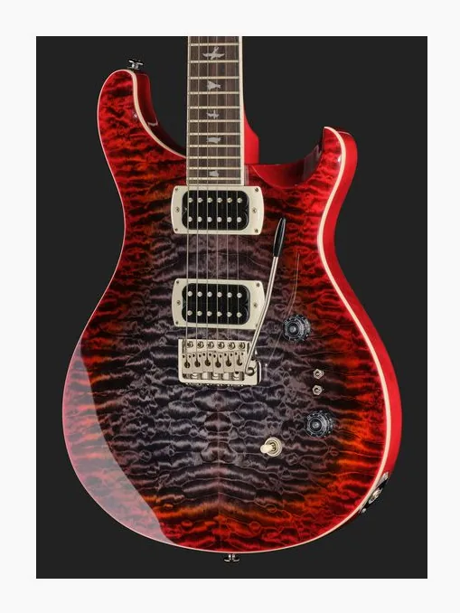 PRS SE Custom 24-08 Quilt CG, vista posteriore del corpo