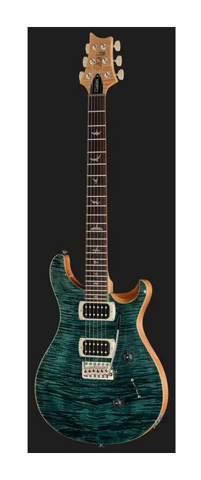 PRS SE Custom 24 Slate Blue, corpo e verniciatura in primo piano