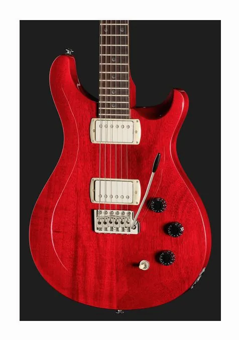PRS SE DGT Standard Moons VC, curve del body viste dall'alto