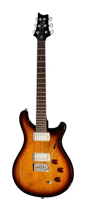 PRS SE DGT Standard Moons MTS in primo piano frontale