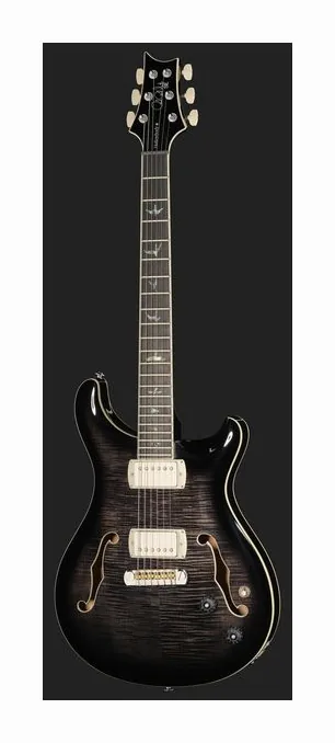 PRS SE Hollowbody II LTD CB, vista posteriore del corpo