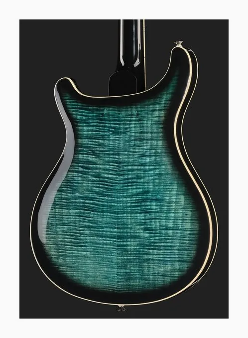 PRS SE Hollowbody II Piezo PBSB, curve del body viste dall'alto