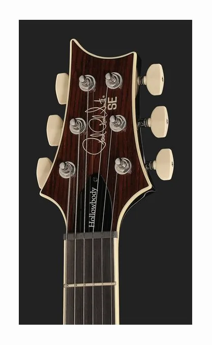 PRS SE Hollowbody II Piezo PBSB, manico e tastiera visti di lato