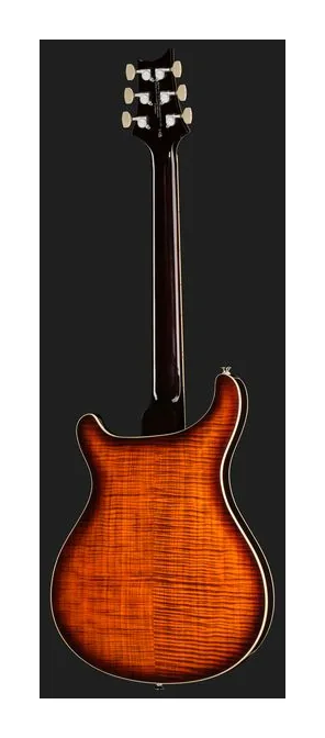 PRS SE Hollowbody II Piezo OTSB, corpo e verniciatura in primo piano